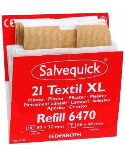 CEROTTI ADESIVI RICARICA SALVEQUICK XL